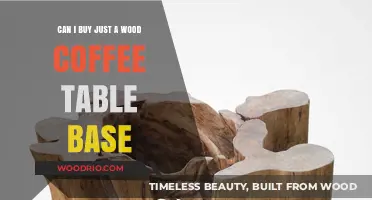 Where to Find a Standalone Wood Coffee Table Base for Purchase