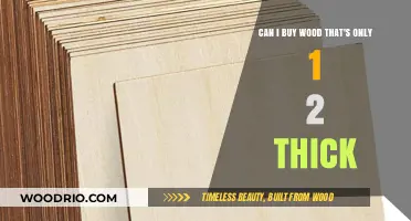 Where to Find 1/2-Inch Thick Wood for Your DIY Projects