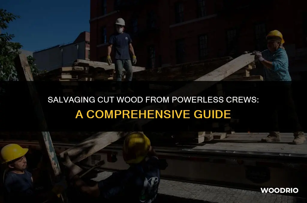 can i collect cut wood from powerless crews