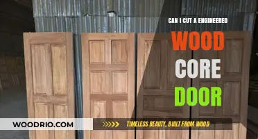 Precision Cuts: A Guide to Trimming Engineered Wood Core Doors