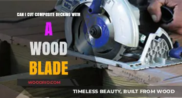 Cutting Composite Decking: Wood Blade or Specialized Tool?