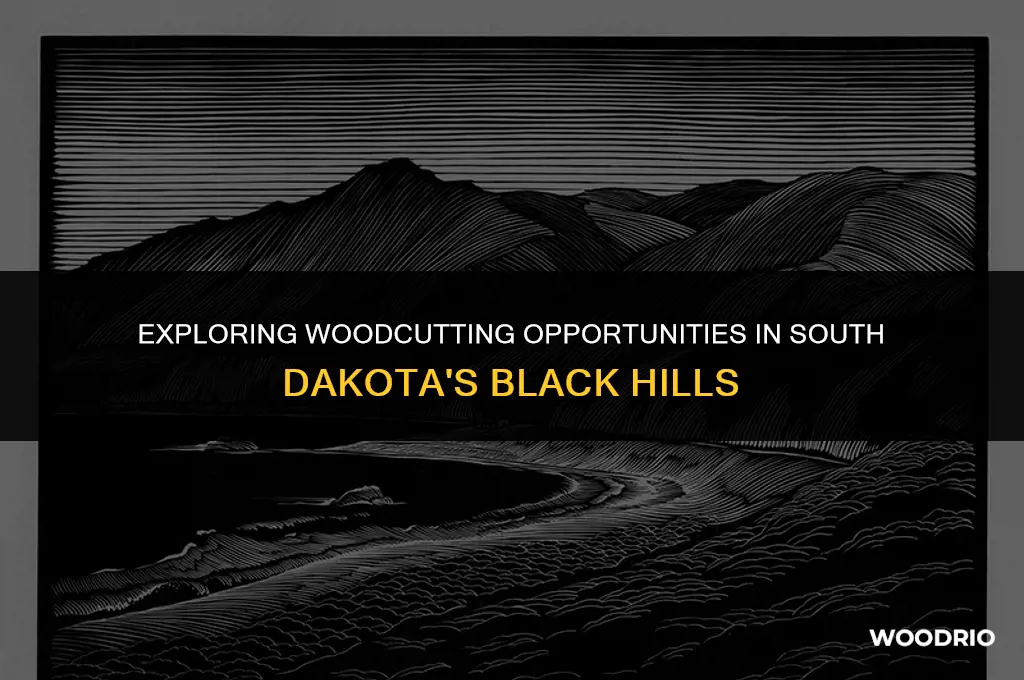 can i cut downed wood in black hills south dakota