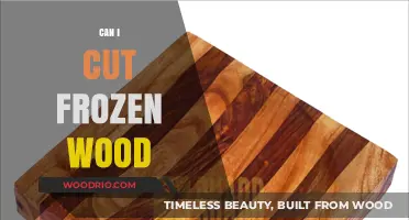 Precision in Cold Cuts: A Guide to Slicing Frozen Wood Safely