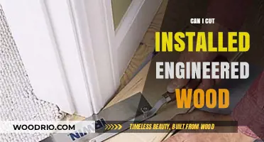 Precision Cuts: A Guide to Trimming Installed Engineered Wood