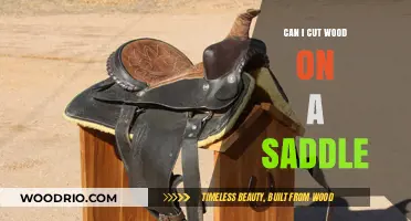 Crafting Wooden Masterpieces: The Art of Saddle-Based Woodworking