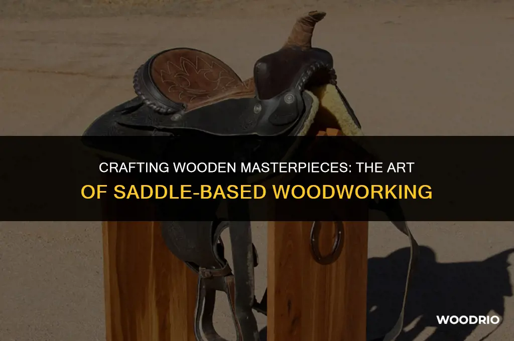 can i cut wood on a saddle