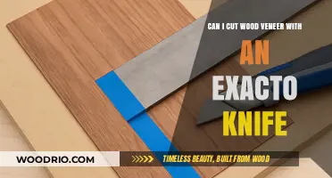 Precision Cutting: Using an Exacto Knife on Wood Veneer
