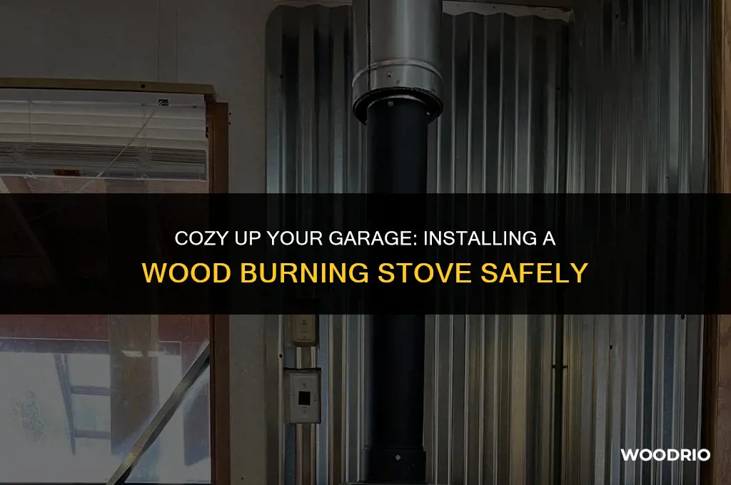 can i put a wood burning stove in my garage