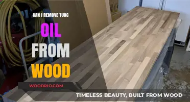 Efficient Methods to Remove Tung Oil from Wood Surfaces