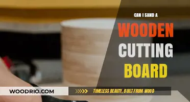 Reviving Your Wooden Cutting Board: A Step-by-Step Sanding Guide