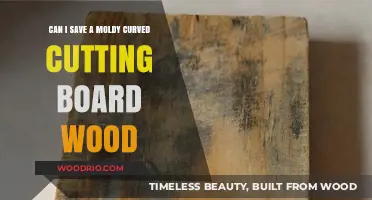 Reviving Your Moldy Curved Cutting Board: A Woodworking Guide