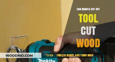Precision in Woodworking: Can Makita's Cut-Out Tool Tackle Wood?