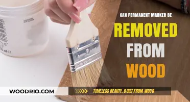 Erasing the Permanent: A Guide to Removing Marker from Wood