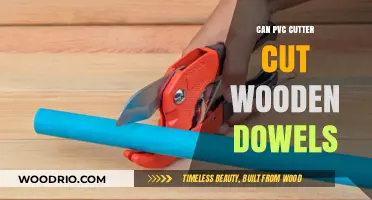 Precision Cutting: Can PVC Cutters Tackle Wooden Dowels?