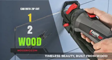 Unleashing the Power of Roto-Zip: Cutting 1/2 Wood with Ease