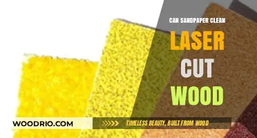 Smoothing Laser-Cut Wood: The Sandpaper Solution