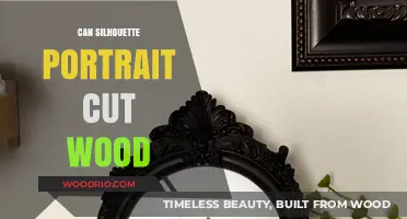 Crafting Intricate Wood Portraits with Silhouette Precision