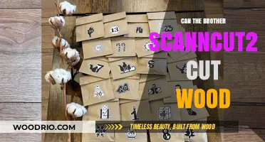 Crafting with Precision: Can the Brother ScanNCut2 Handle Wood?