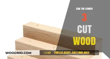 Crafting with Cameo 3: Unveiling Its Wood-Cutting Capabilities
