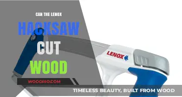 Precision in Woodworking: The Lenox Hacksaw's Cutting Edge