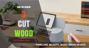 Unleashing Creativity: Exploring the Wood-Cutting Capabilities of the Maker 3