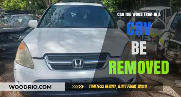 Exploring the Possibility of Removing Wood Trim in a CR-V