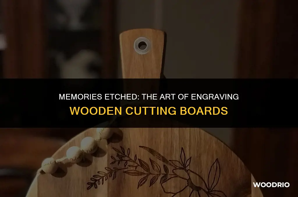 can things remembered engrave wood cutting board