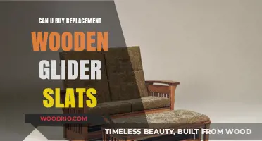 Where to Find Replacement Wooden Glider Slats for Your Outdoor Furniture