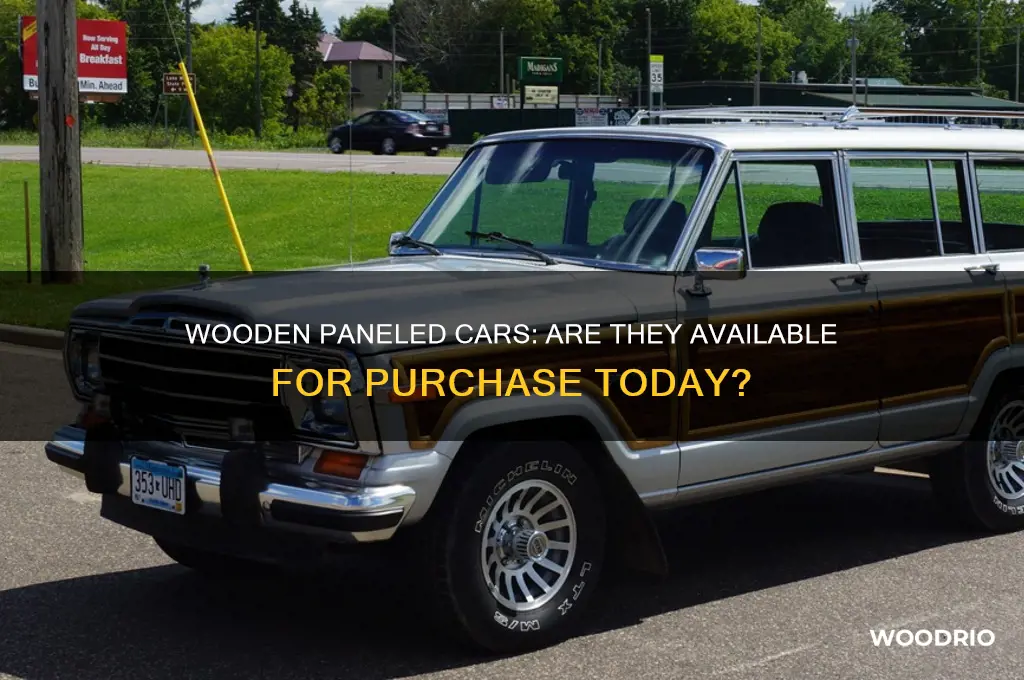 can u buy wooden paneled cars
