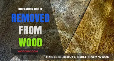 Erasing the Past: Effective Methods to Remove Watermarks from Wood