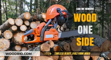 Exploring Options: Can We Remove Wood from One Side?