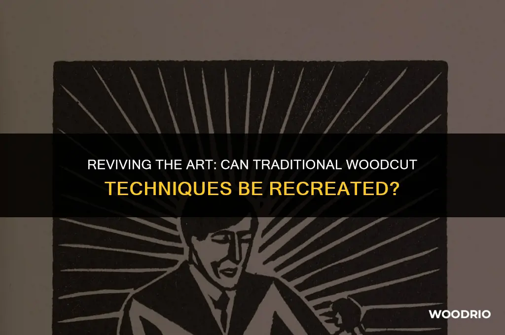 can wood cut be recreated