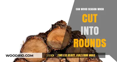 Timber Transformation: Exploring Wood Seasoning in Circular Cuts