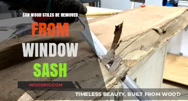 Revamping Your Windows: A Guide to Removing Wood Stiles from Sash