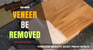 Exploring the Possibilities: Can Wood Veneer Be Removed?