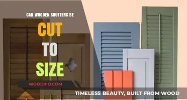 Tailoring Wooden Shutters: A Guide to Custom Sizing