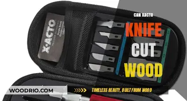 Precision in Woodworking: Can X-Acto Knives Cut Wood?