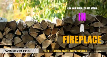 Burning Locust Wood in Your Fireplace: A Comprehensive Guide