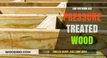 Eco-Friendly Disposal: Can You Safely Burn Old Pressure-Treated Wood?
