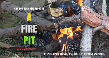 Blazing Pine: A Guide to Safely Burning Pine Wood in Your Fire Pit