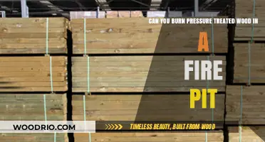Burning Pressure Treated Wood in Fire Pits: Safety and Alternatives