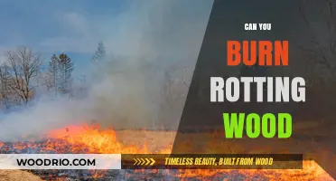 Safely Burning Rotting Wood: Tips and Precautions