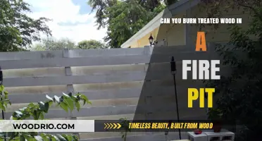 Treated Wood in Fire Pits: A Burning Question Answered