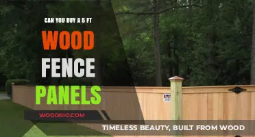 Where to Find and Buy 5-Foot Wood Fence Panels Easily