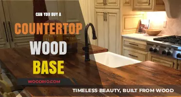 Where to Buy Countertop Wood Base: A Comprehensive Guide