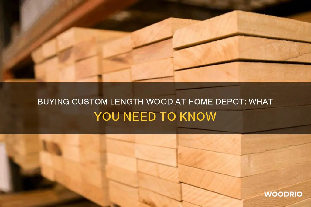 can you buy any length wood at home deopt