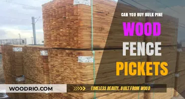 Where to Buy Bulk Pine Wood Fence Pickets for Your Project