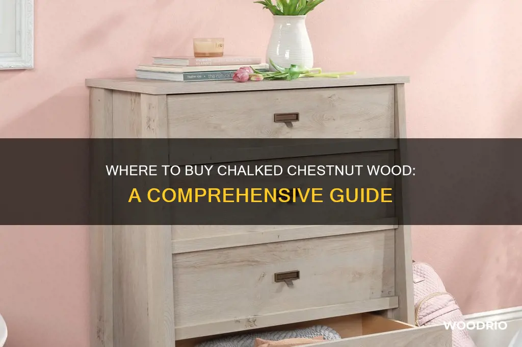 can you buy chalked chestnut wood