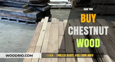 Where to Buy Chestnut Wood: A Comprehensive Guide for Woodworkers