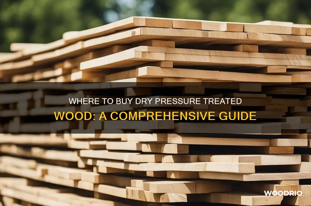 can you buy dry pressure treated wood